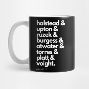 *NEW* Chicago PD Squad Goals (White Text) Mug